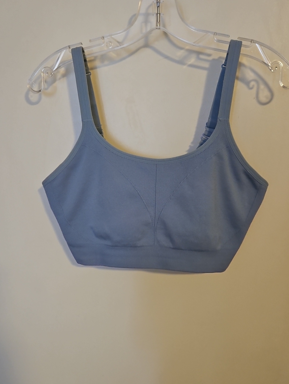 Soma Sport Seamless Bra Powder Blue Size XL
